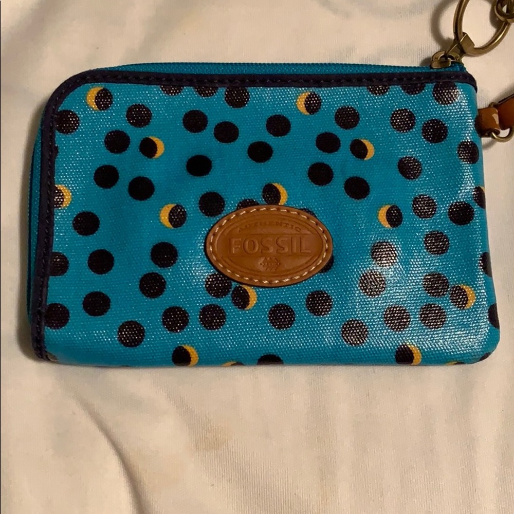🌺🌺Adorable NWOT Fossil Wristlet🌺🌺
